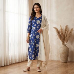 Elegant Floral Kurti
